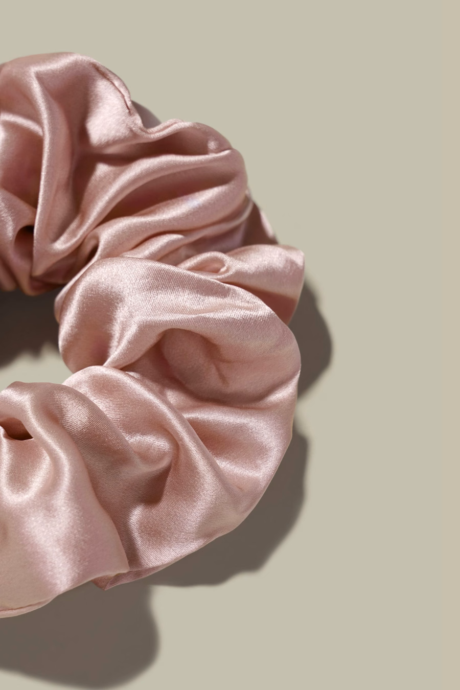 Set di grandi scrunchies in seta classica