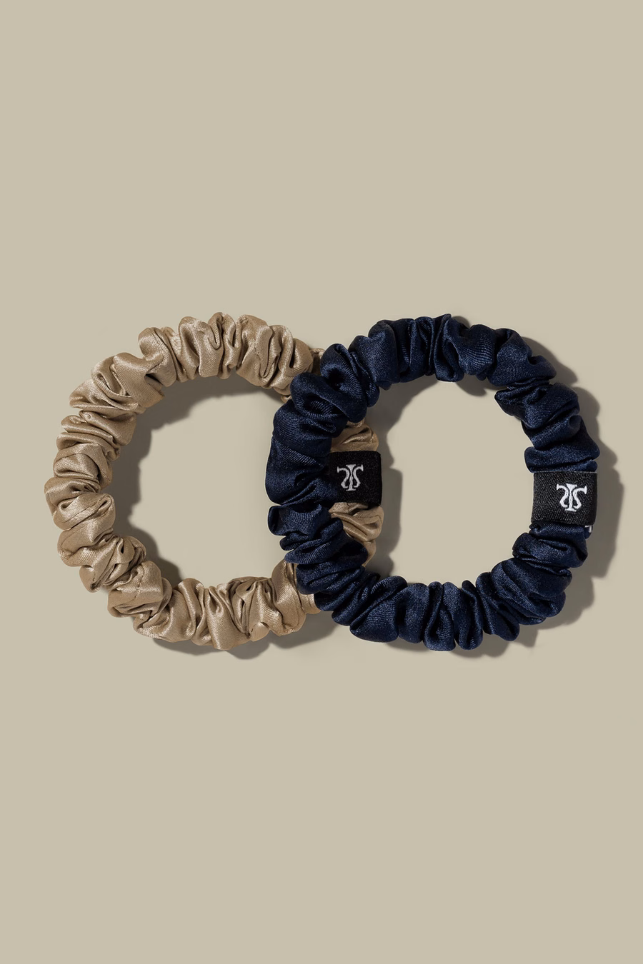 Set di Scrunchies in Seta Skinny Classic