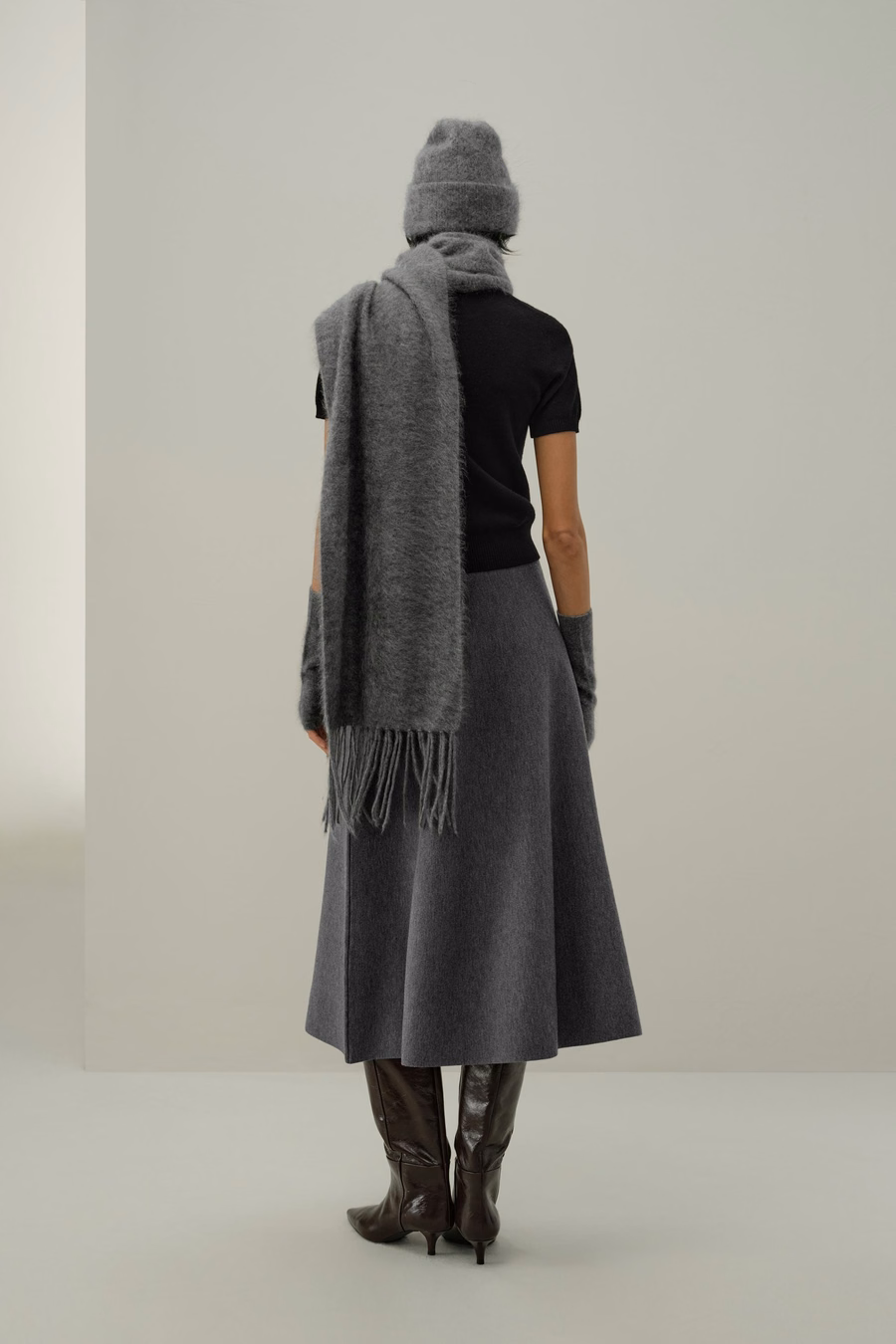 Foulard in Cashmere Spazzolato