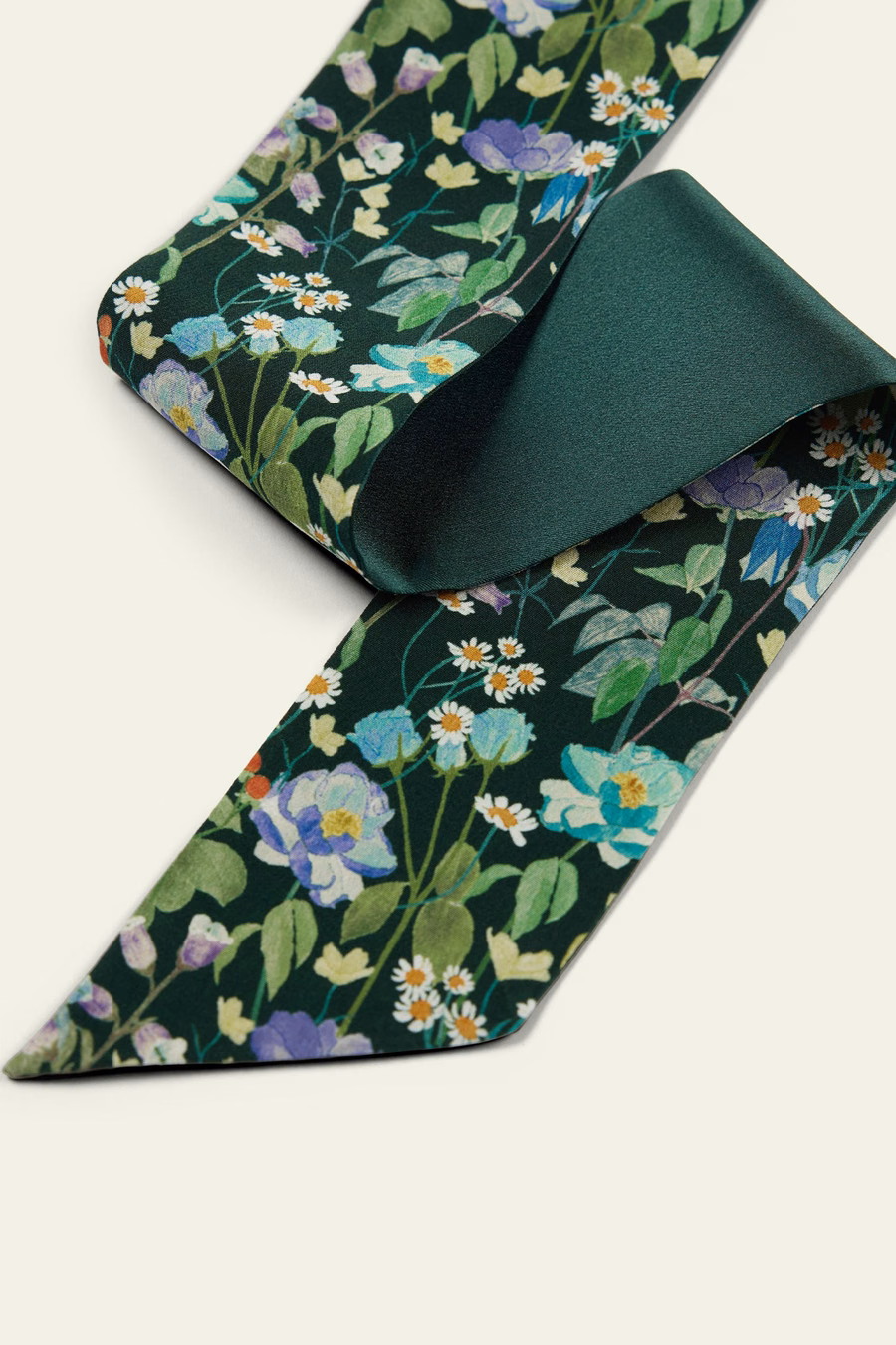 Foulard Foresta delle Fiabe - Realizzato in Tessuto Liberty
