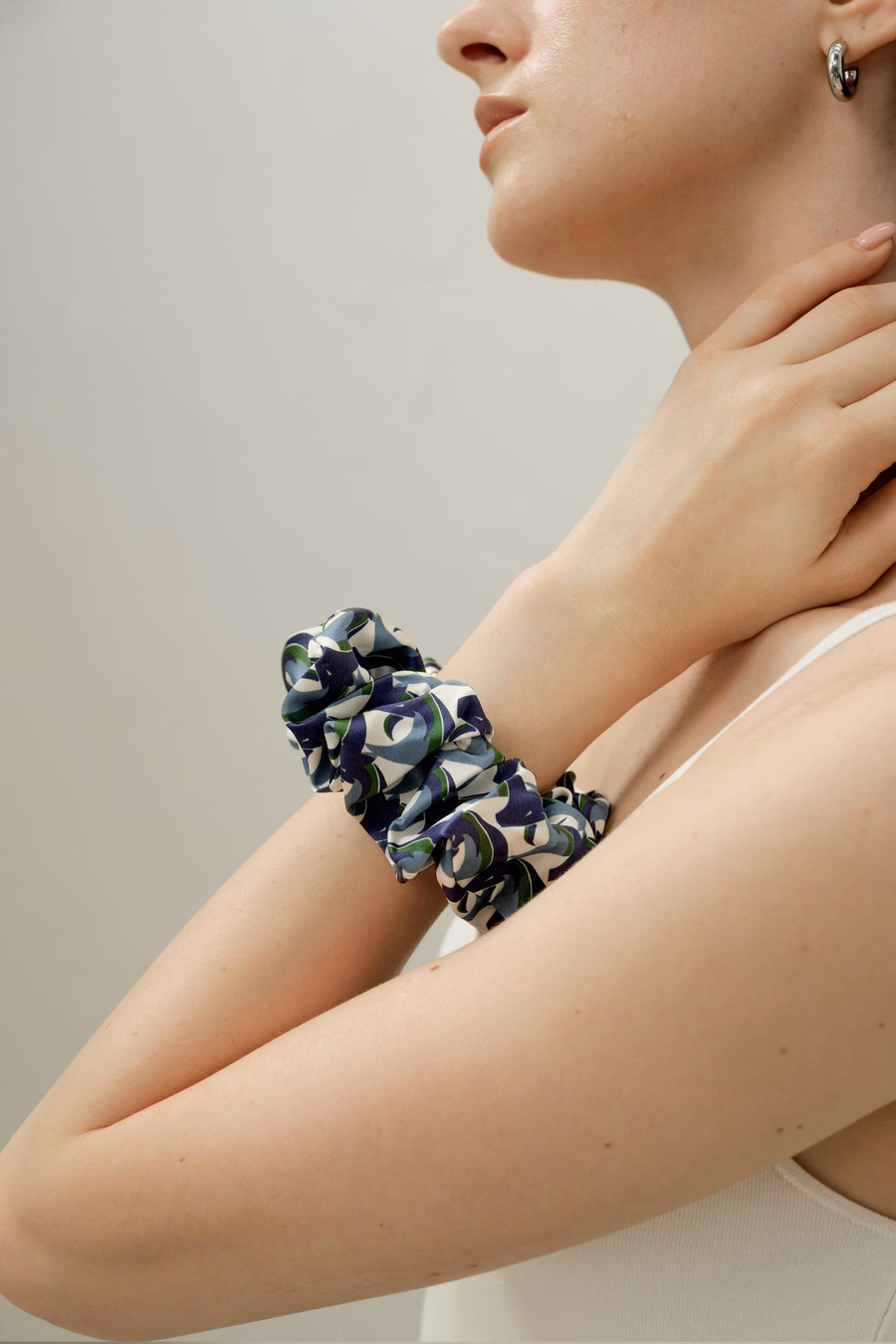 Taurus Zodiac Silk Scrunchies