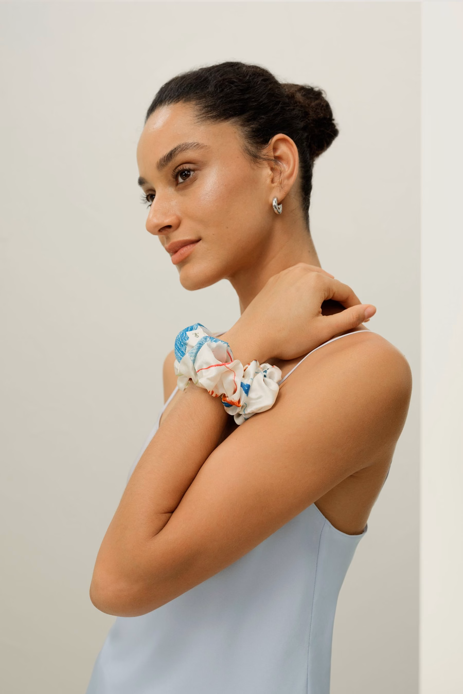 Sagittarius Zodiac Silk Scrunchies