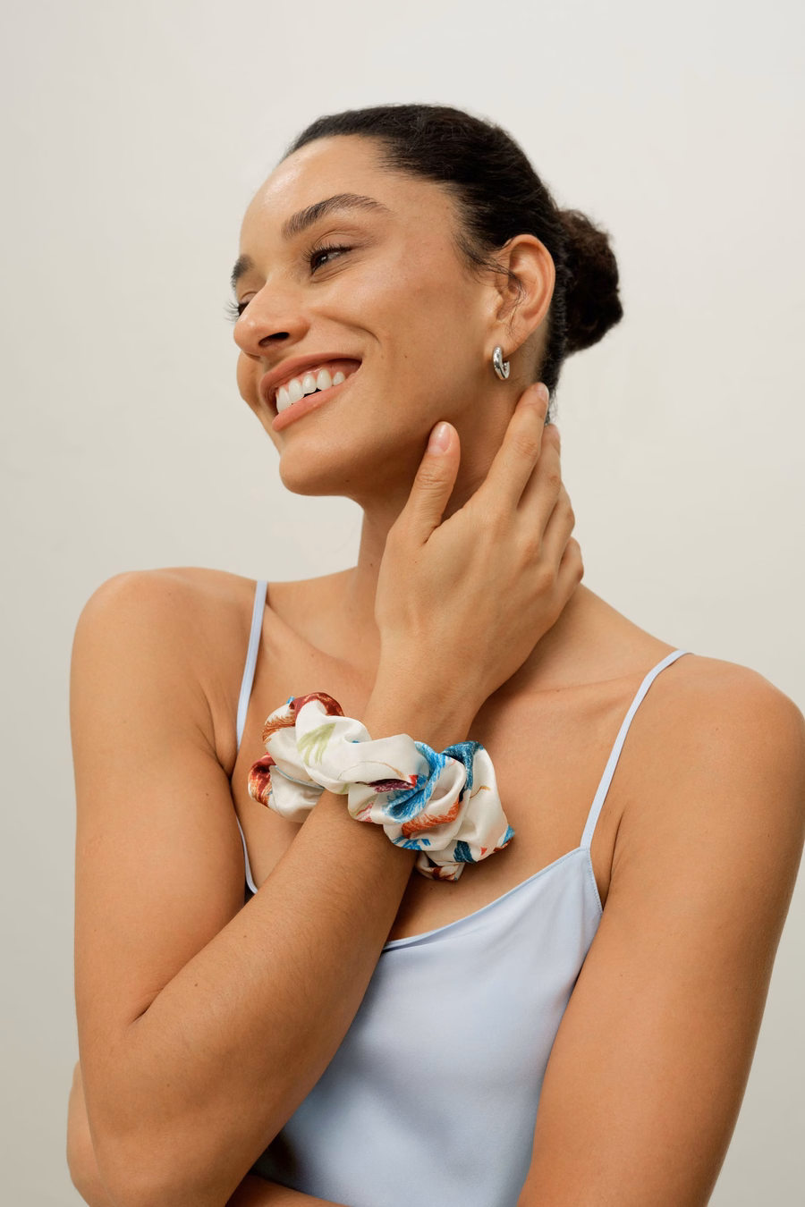 Sagittarius Zodiac Silk Scrunchies