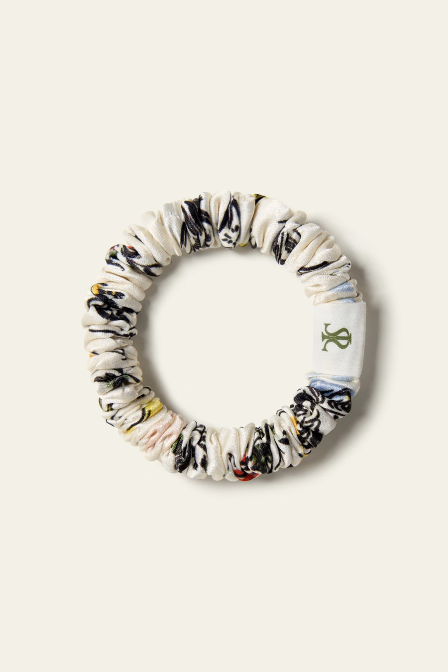 Scrunchies in seta del segno zodiacale della Bilancia