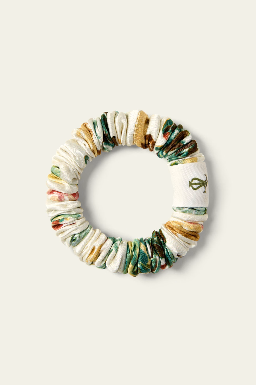 Scrunchies in seta del segno zodiacale dell'Ariete