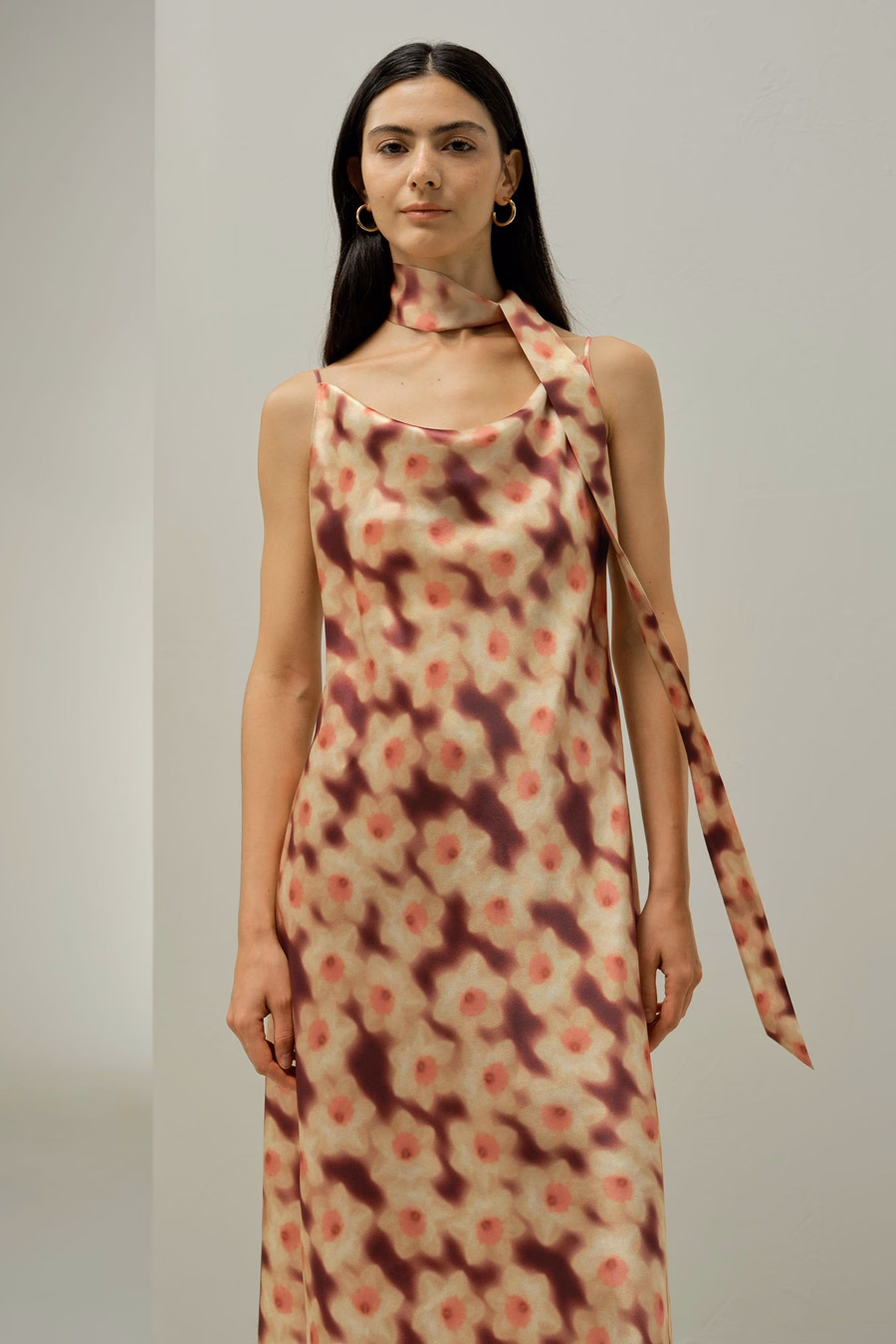 Foulard Sogno di Narciso - Realizzato in Tessuto Liberty