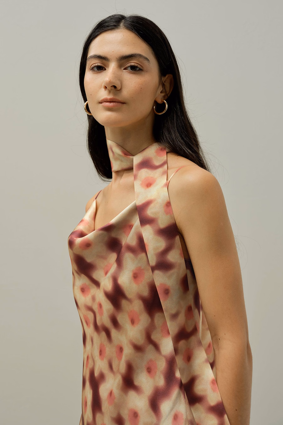 Foulard Sogno di Narciso - Realizzato in Tessuto Liberty