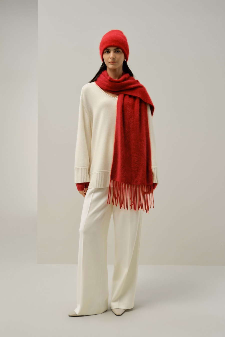 Beanie in Cashmere Spazzolato