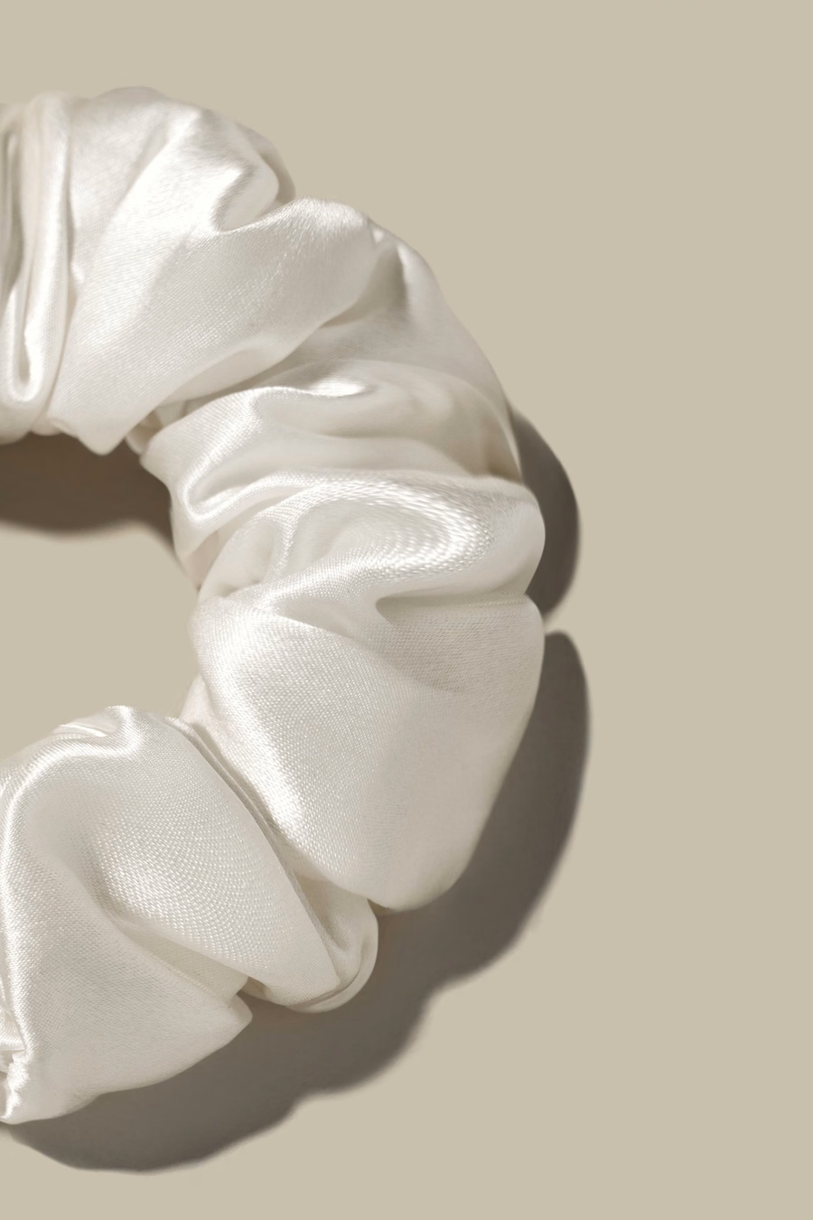 Scrunchie in seta morbida