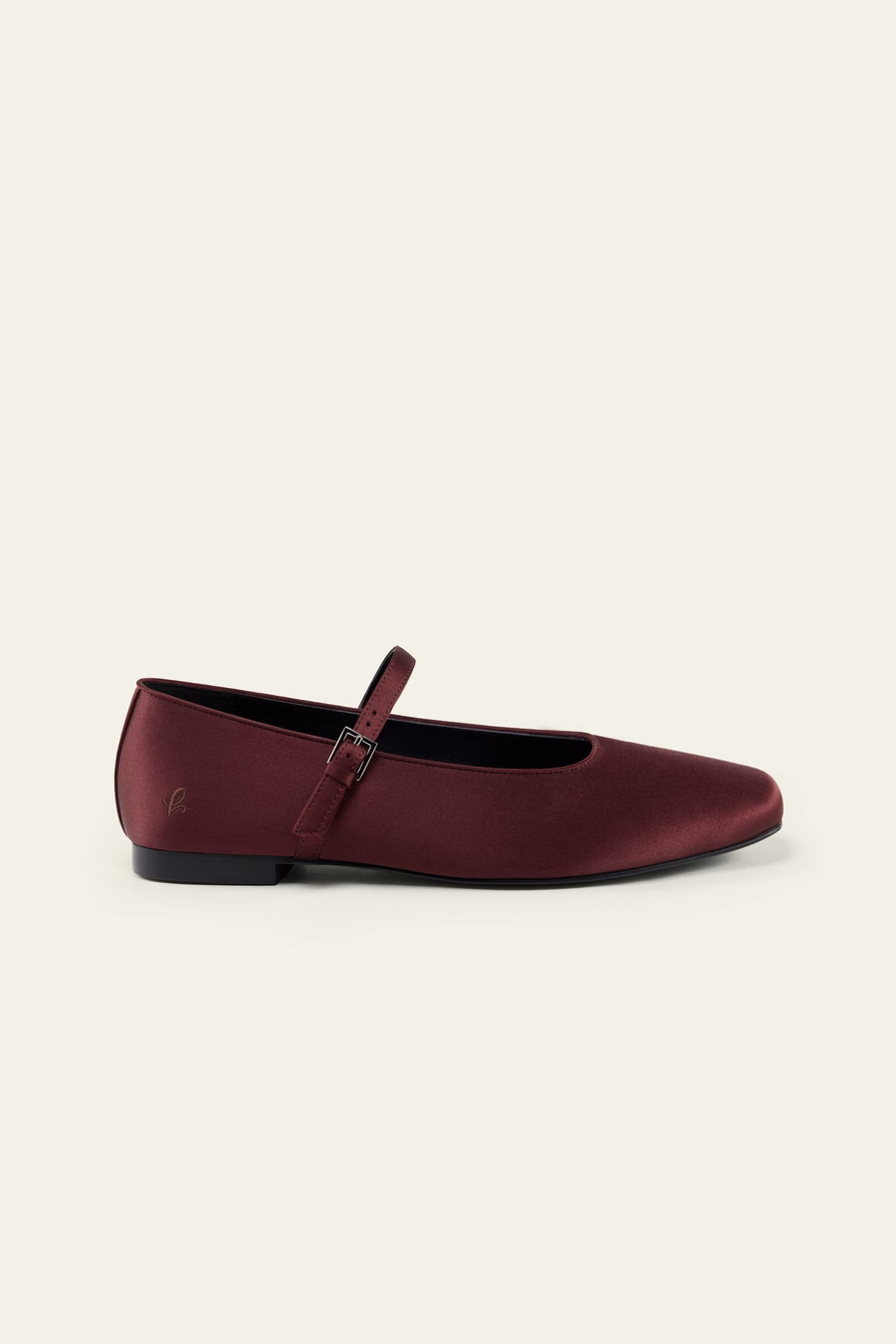 Scarpe Mary Jane in seta e pelle