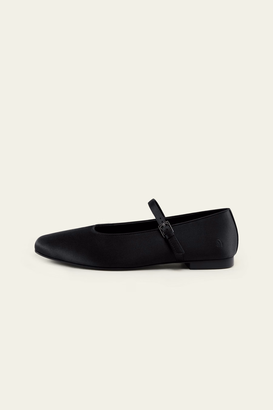 Scarpe Mary Jane in seta e pelle