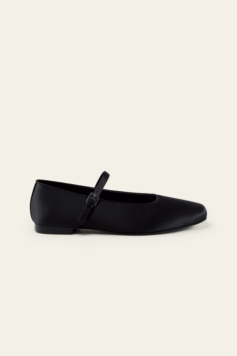 Scarpe Mary Jane in seta e pelle
