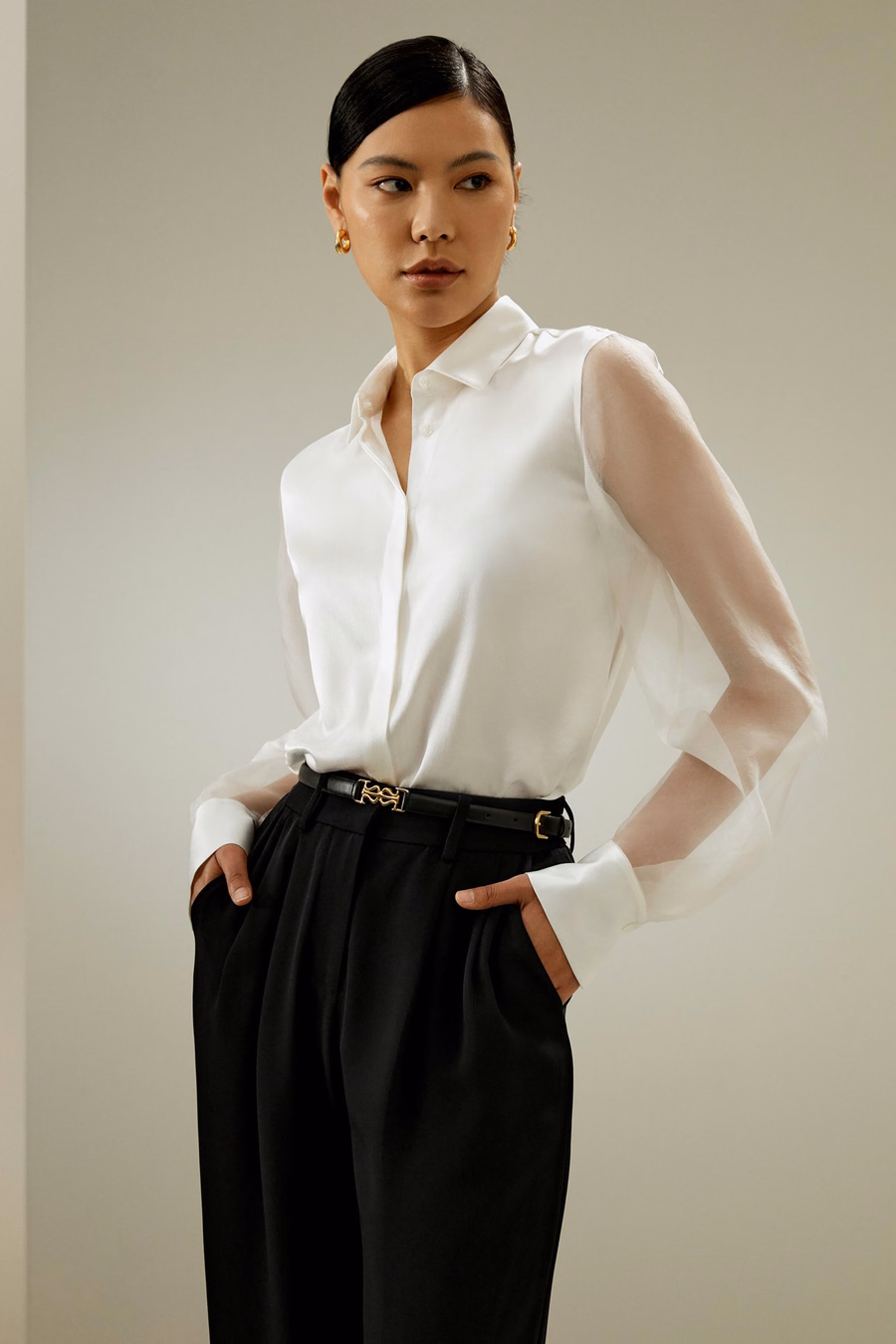 Camicia di Seta Eterea