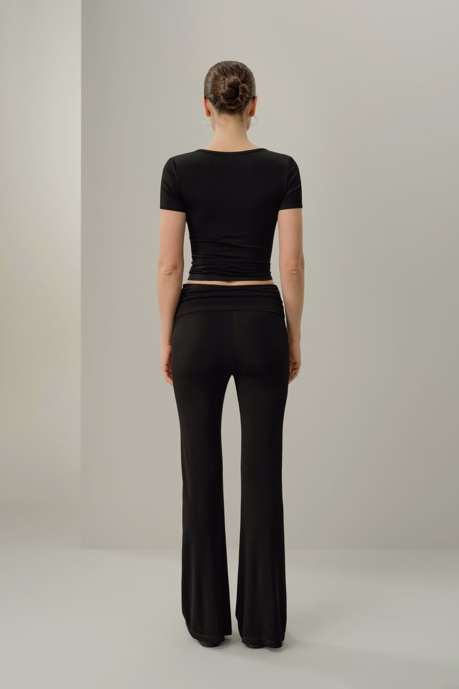 Maglietta V-neck in Jersey Silk Breeze