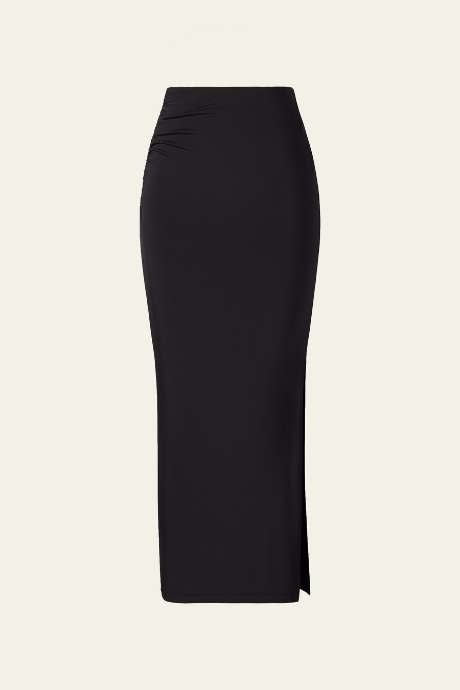 Gonna maxi slim-fit in Jersey di Seta Breeze
