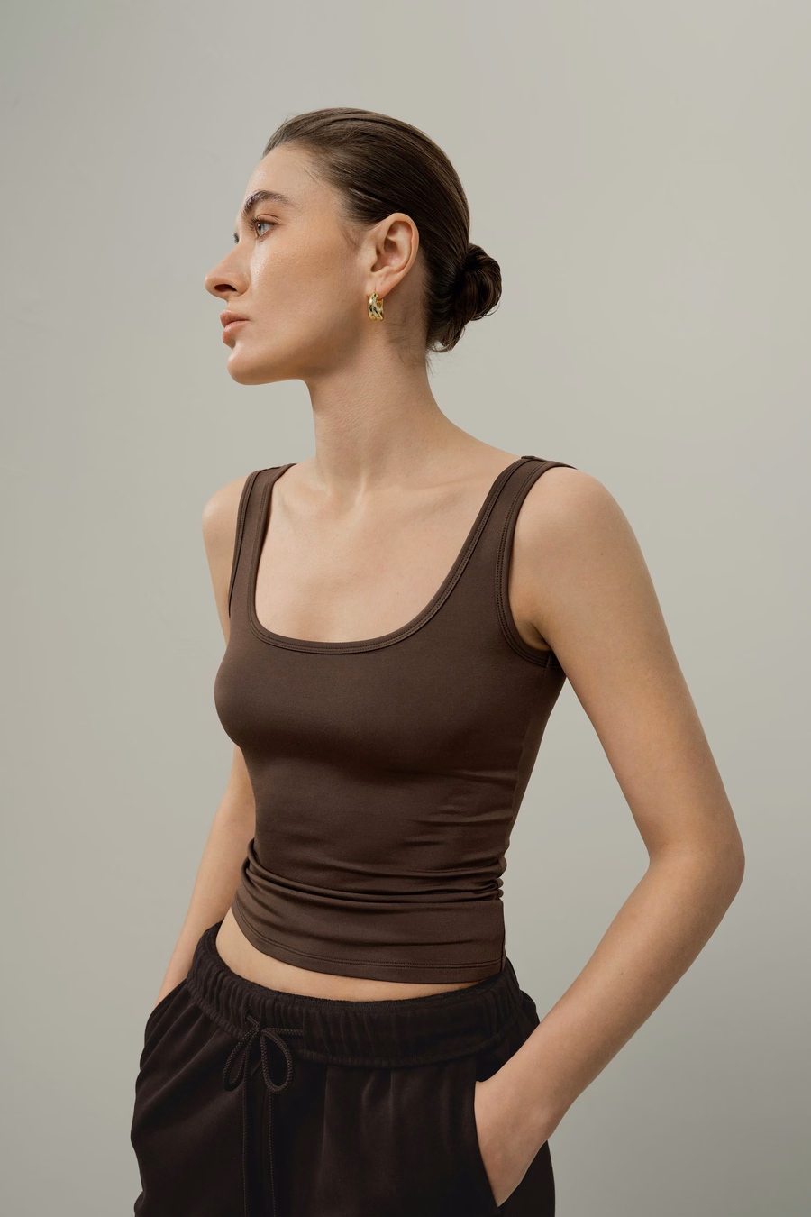 Top in Jersey di Seta Breeze