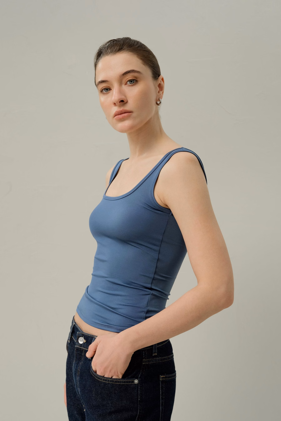 Top in Jersey di Seta Breeze