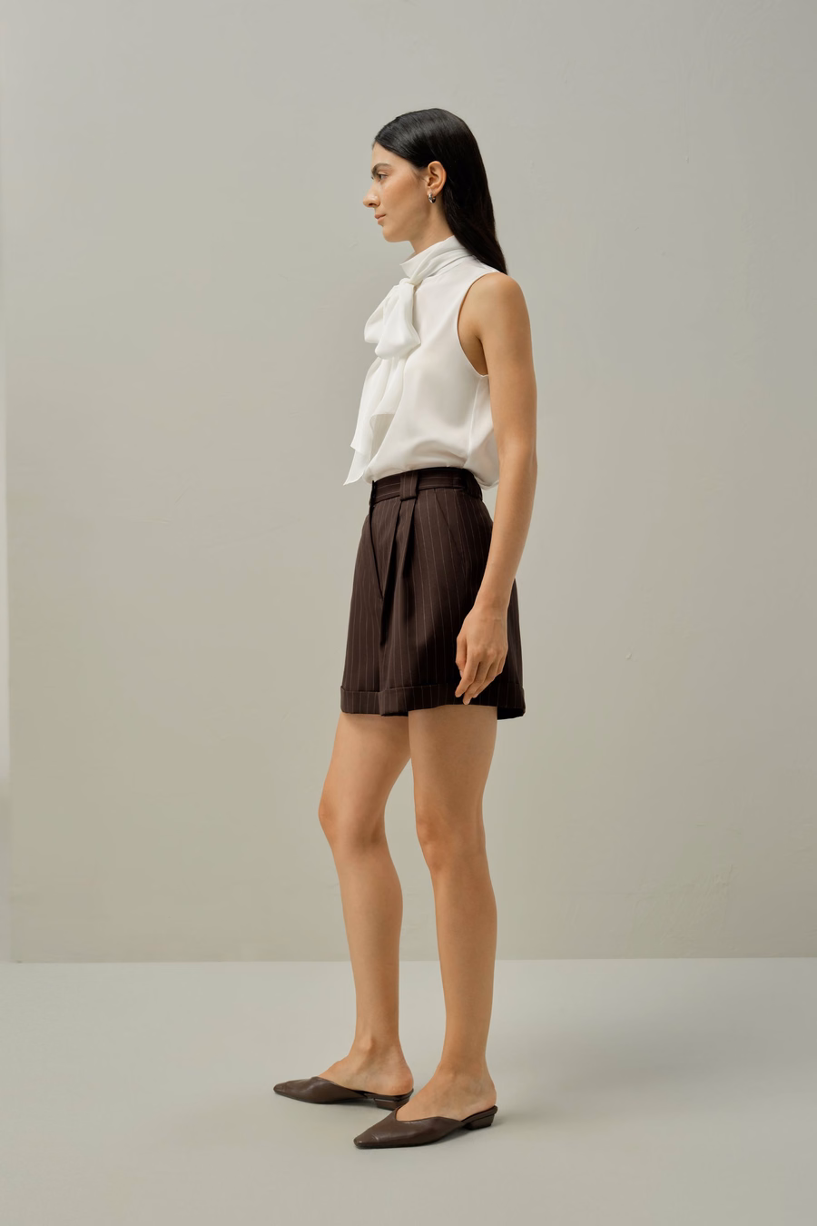 LILYSILK X LYDIA MILLEN I Pantaloni Corti Monaco