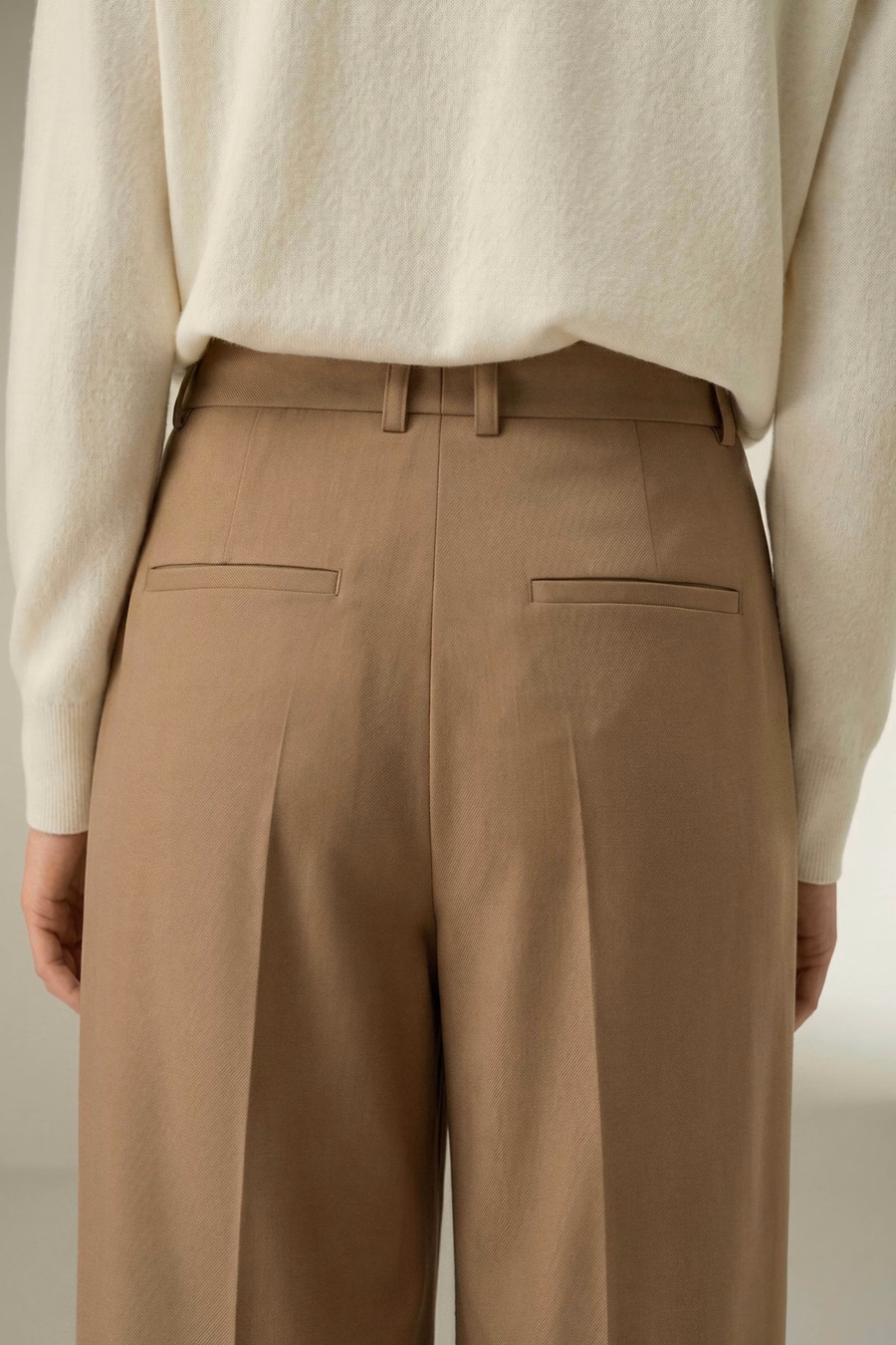 Pantaloni in lana Merino