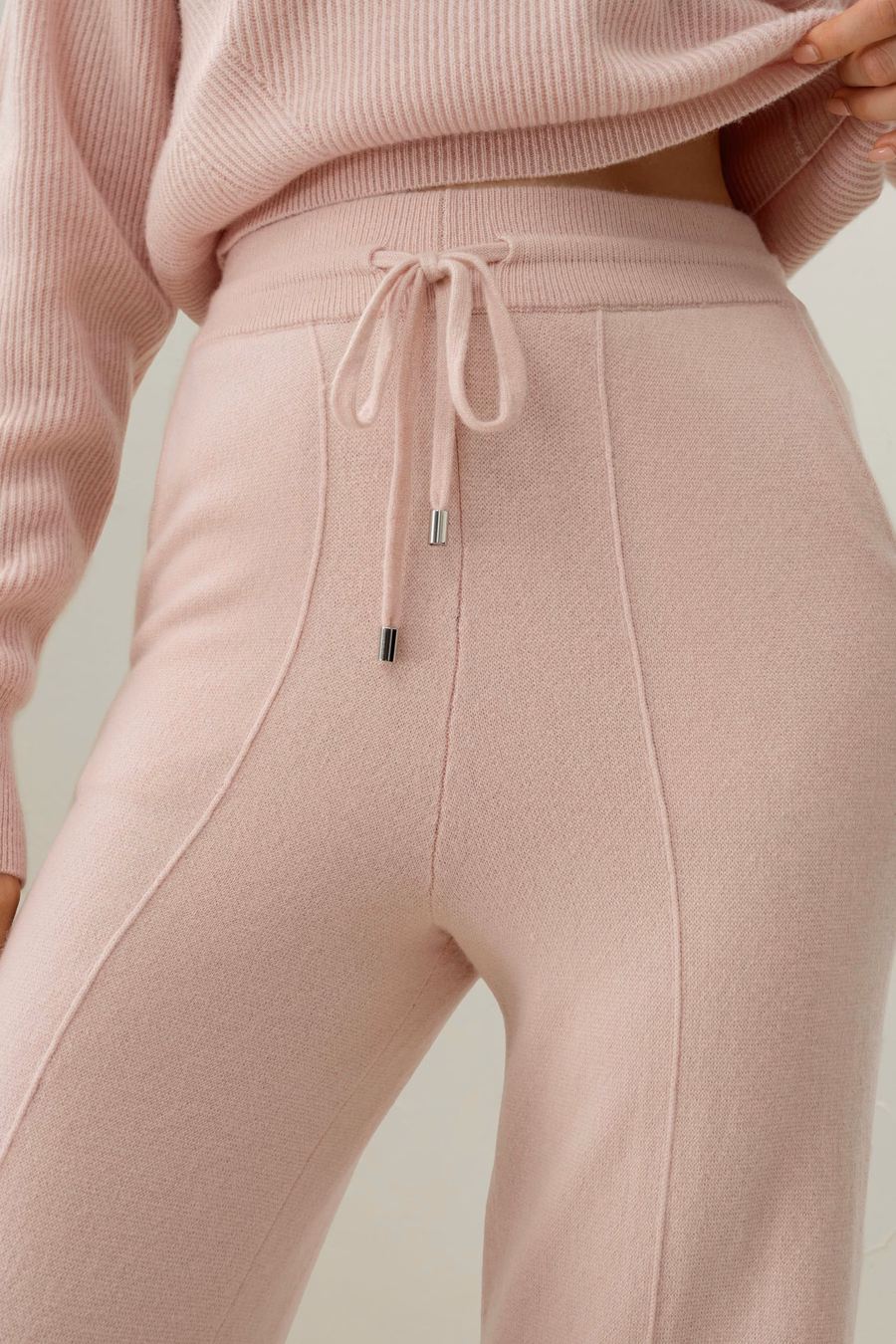 Pantaloni in Cashmere Fluido