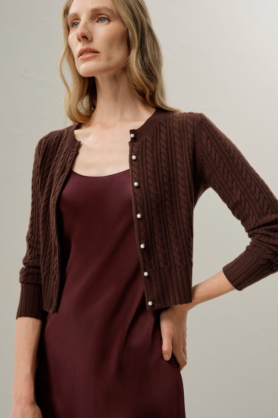 LILYSILK X LYDIA MILLEN The Hawthorn Cardigan