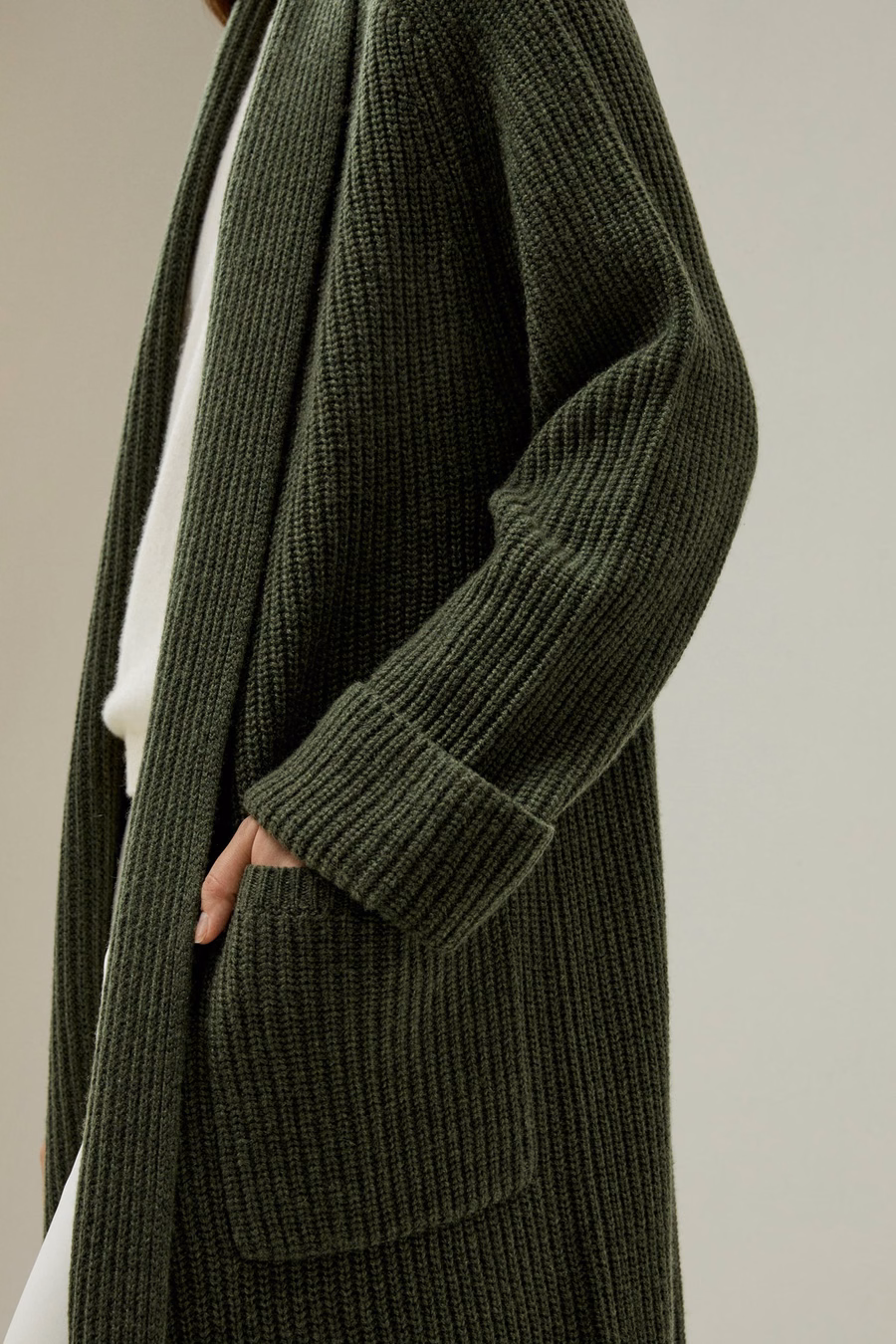 Cardigan LILYSILK X LYDIA MILLEN 'Evergreen'
