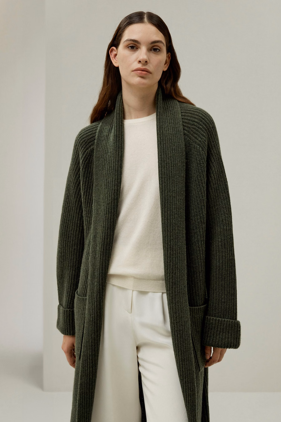Cardigan LILYSILK X LYDIA MILLEN 'Evergreen'