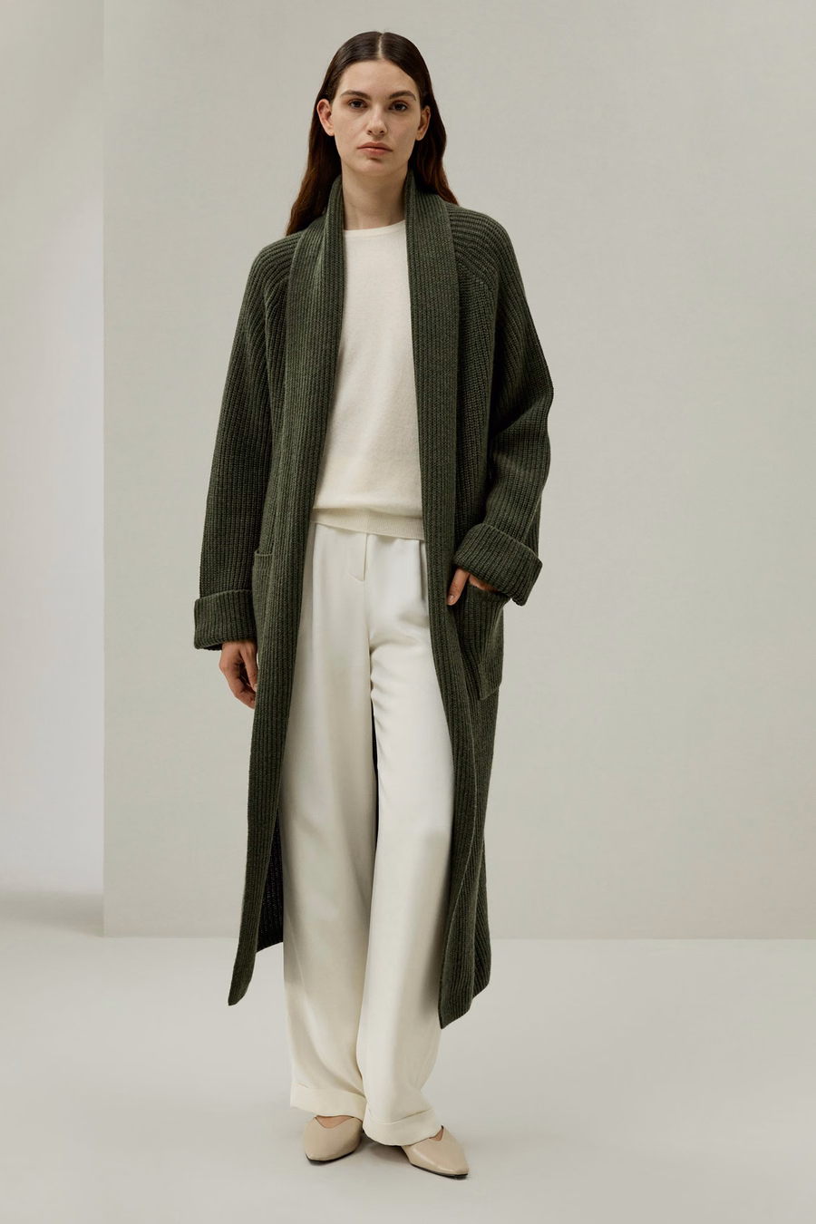Cardigan LILYSILK X LYDIA MILLEN 'Evergreen'