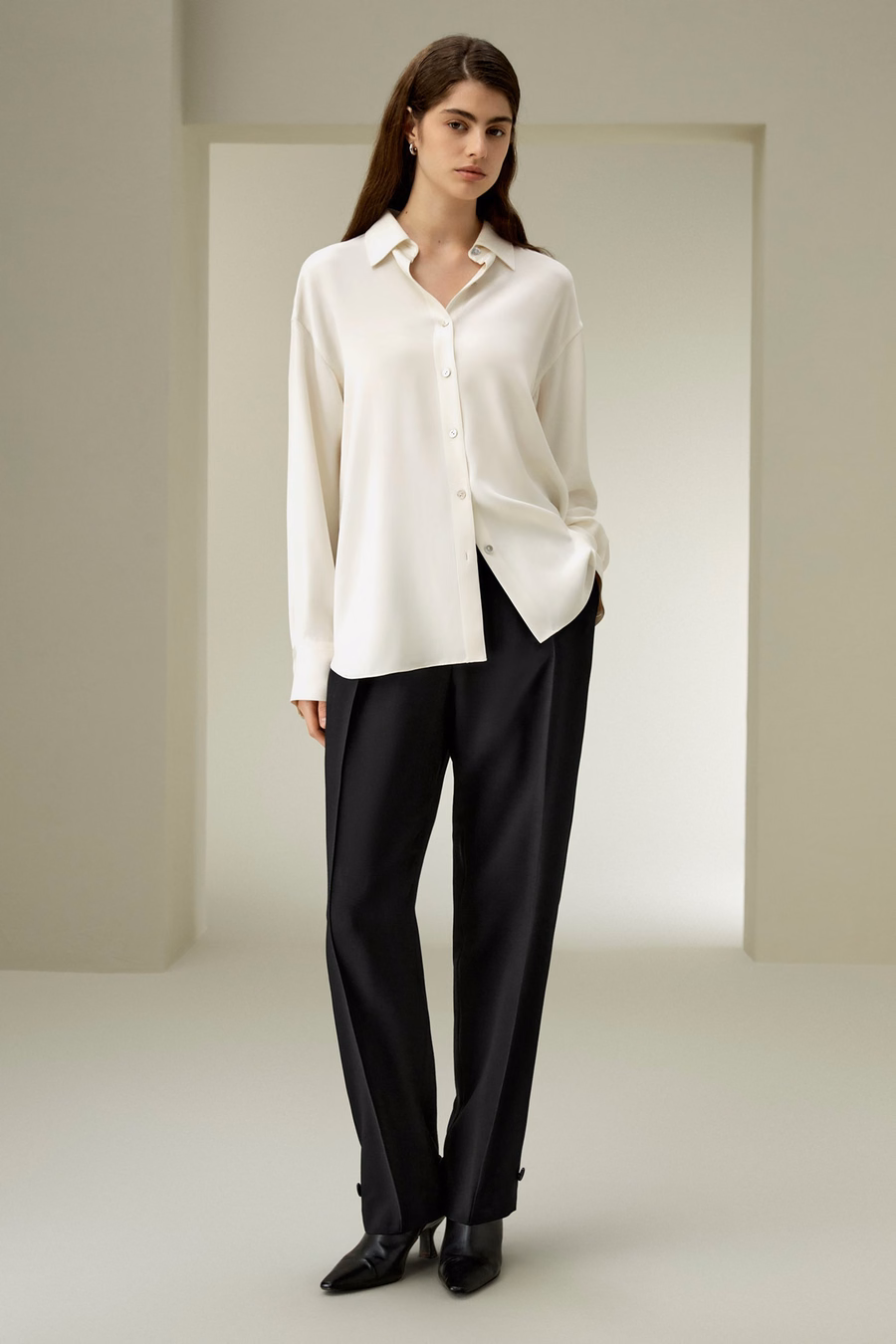 La Camicia in Setificio Relaxed Fit