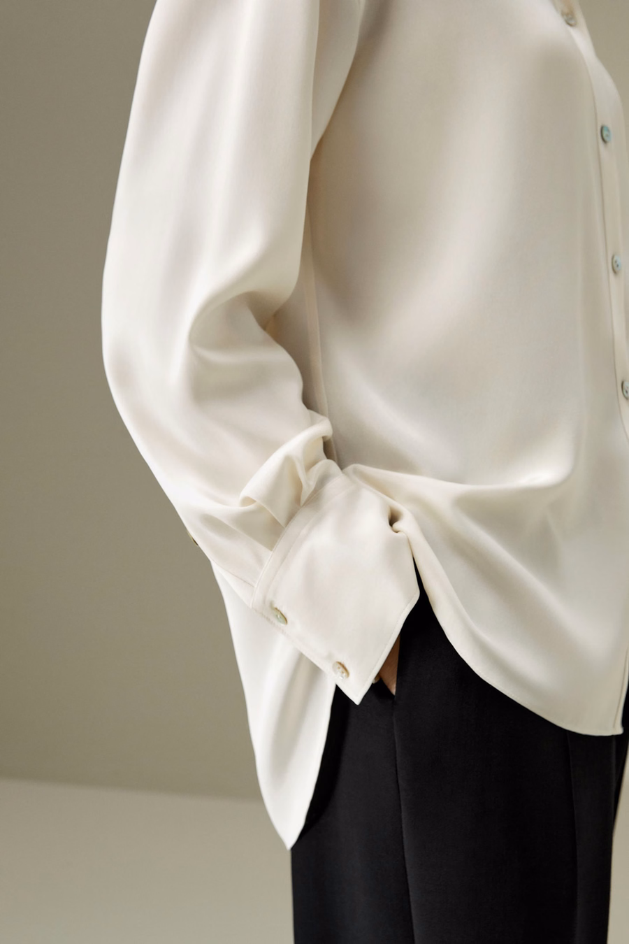 La Camicia in Setificio Relaxed Fit