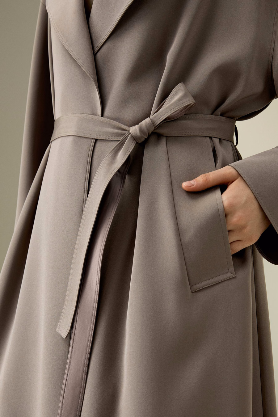 Pal coat lungo oversized
