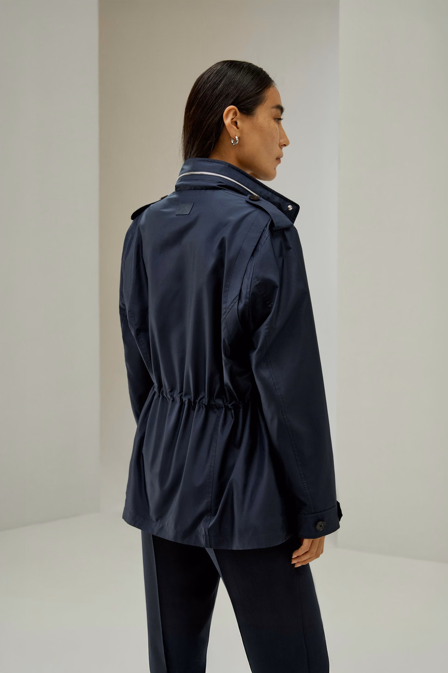 Giacca Utility Moderna Impermeabile