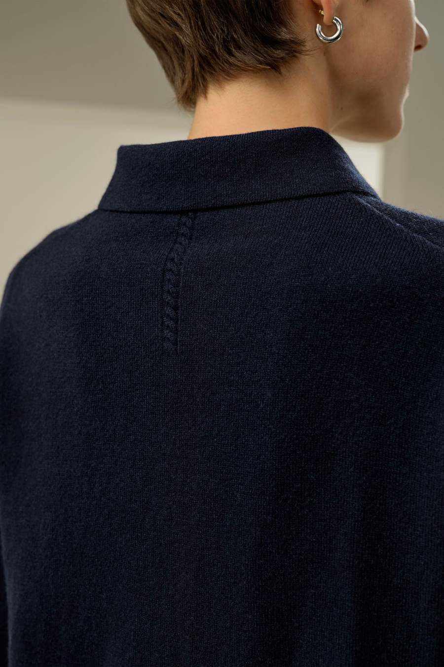 Maglietta Polo in Cashmere per Bambini