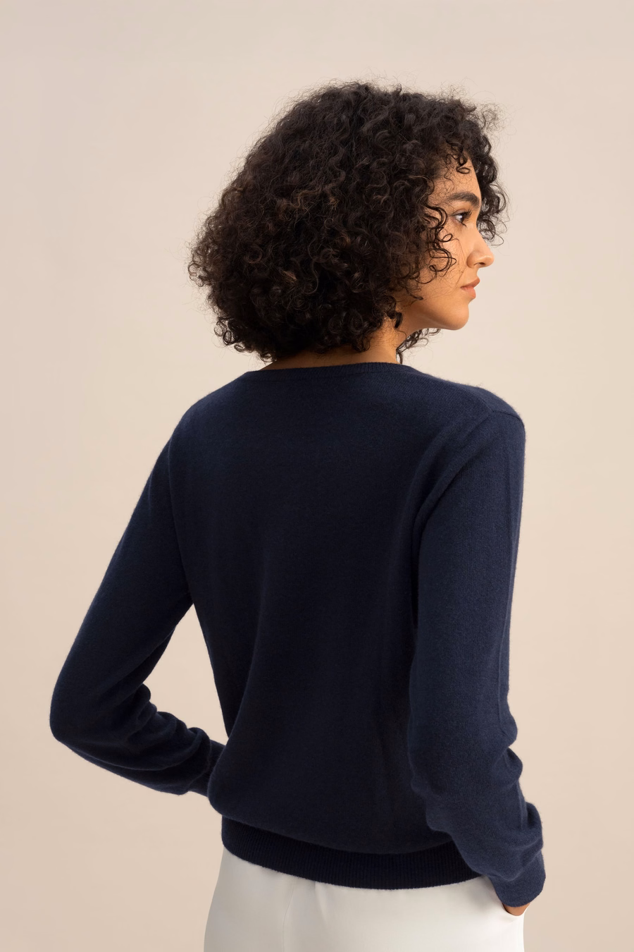 Maglione girocollo in cashmere per bambini