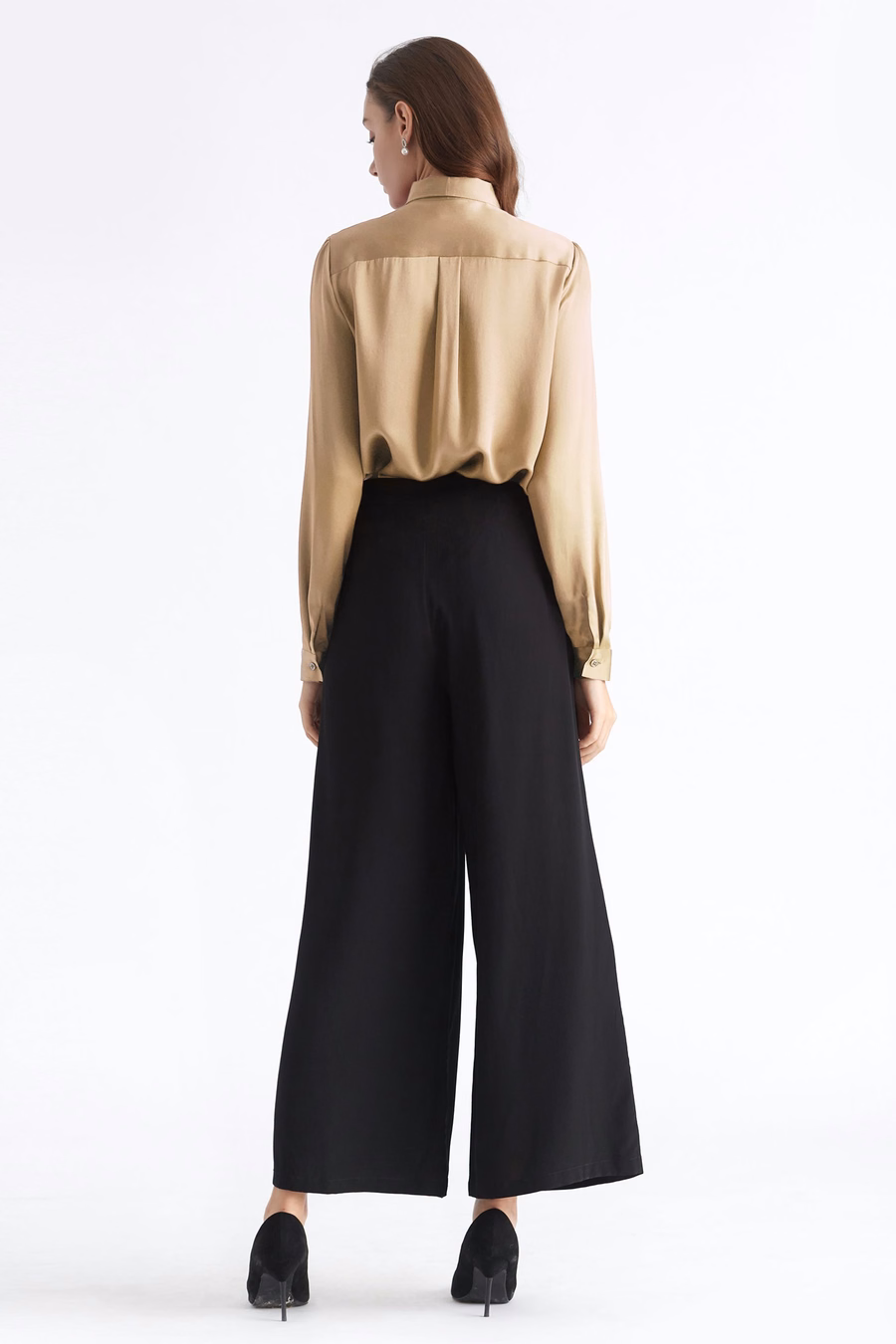 Donna Blusa in Seta con Fiocco