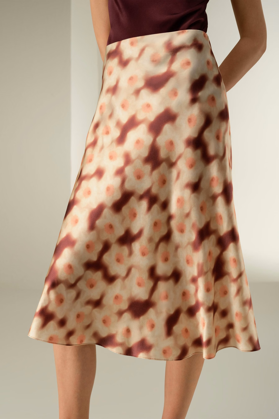 Gonna Midi Daffodil Dream - Realizzata con Tessuto Liberty