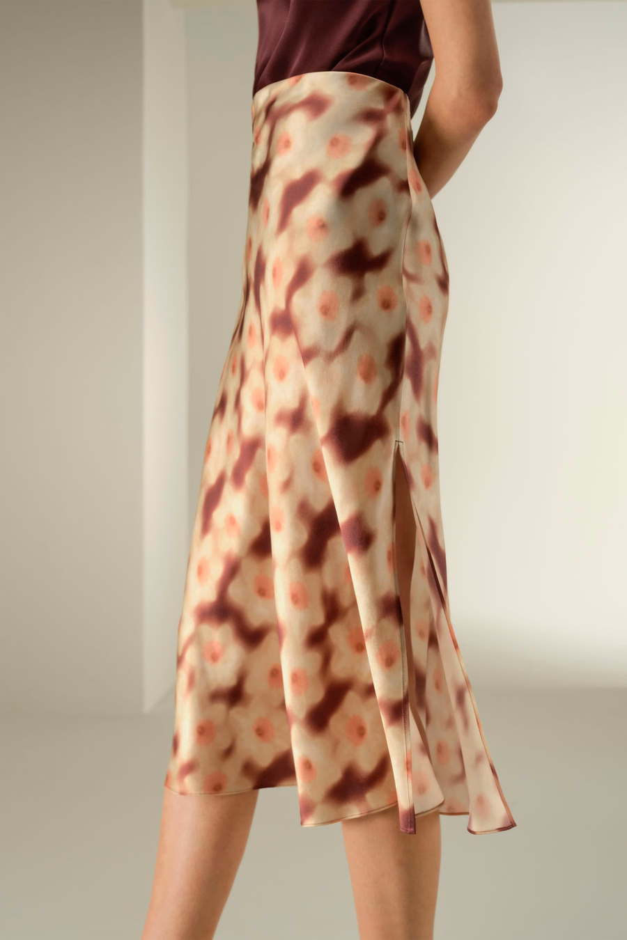 Gonna Midi Daffodil Dream - Realizzata con Tessuto Liberty