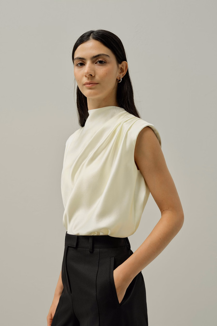 LILYSILK X LYDIA TOMLINSON Grace Top