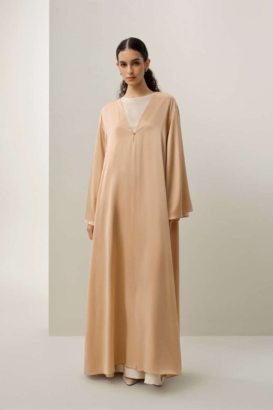 Abaya in Seta Charmeuse