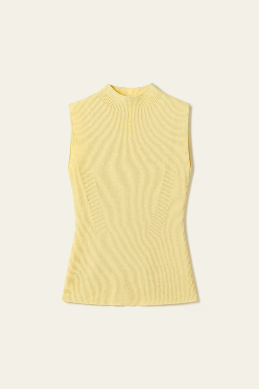 Gilet in lana lavabile a maglia senza cuciture
