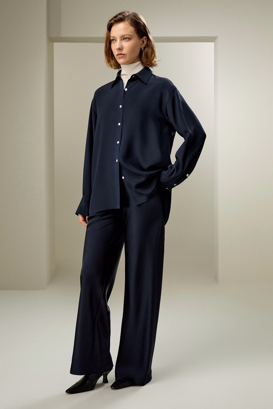 La Camicia in Setificio Relaxed Fit