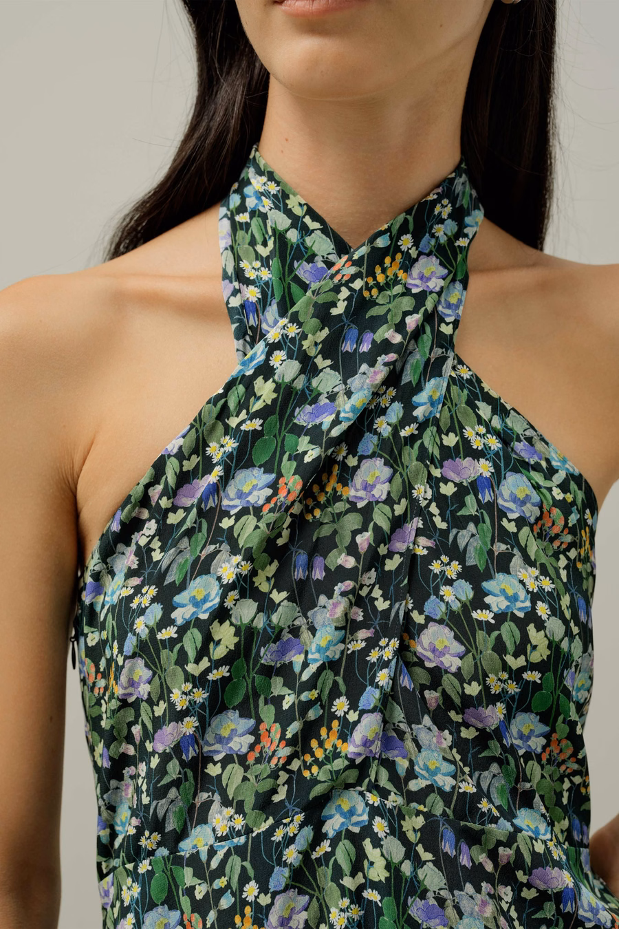Vestito Bosco delle Favole - Realizzato con Tessuto Liberty