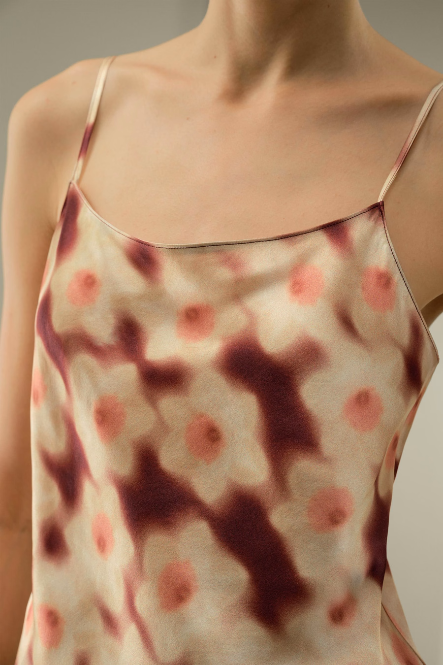 Canotta in Seta Daffodil Bloom - Realizzata con Tessuto Liberty