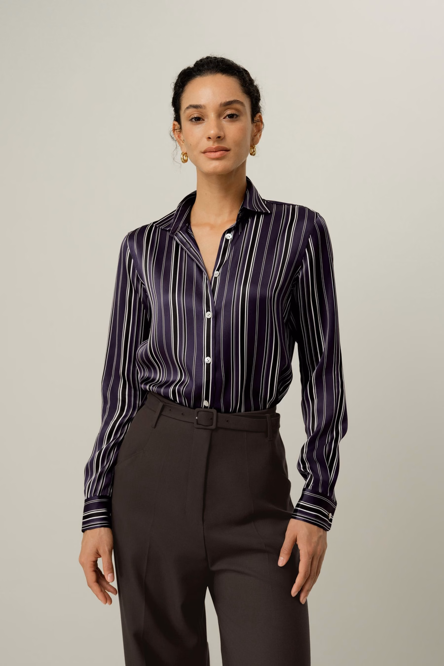 Camicia Regolare in Ametista