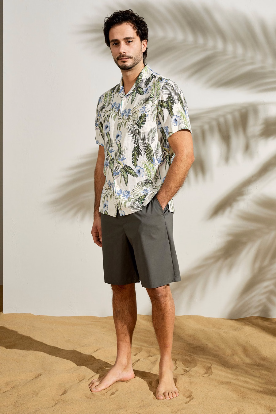 Camicia tropicale per crociera hawaiana