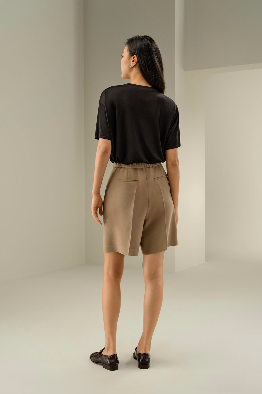 Maglietta Oversized in Jersey di Seta