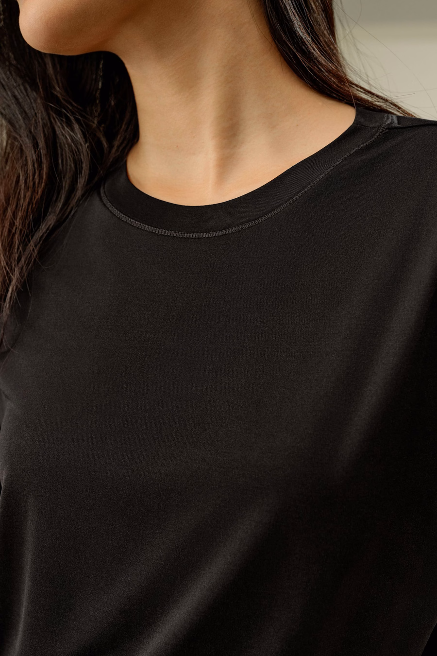 Maglietta Oversized in Jersey di Seta