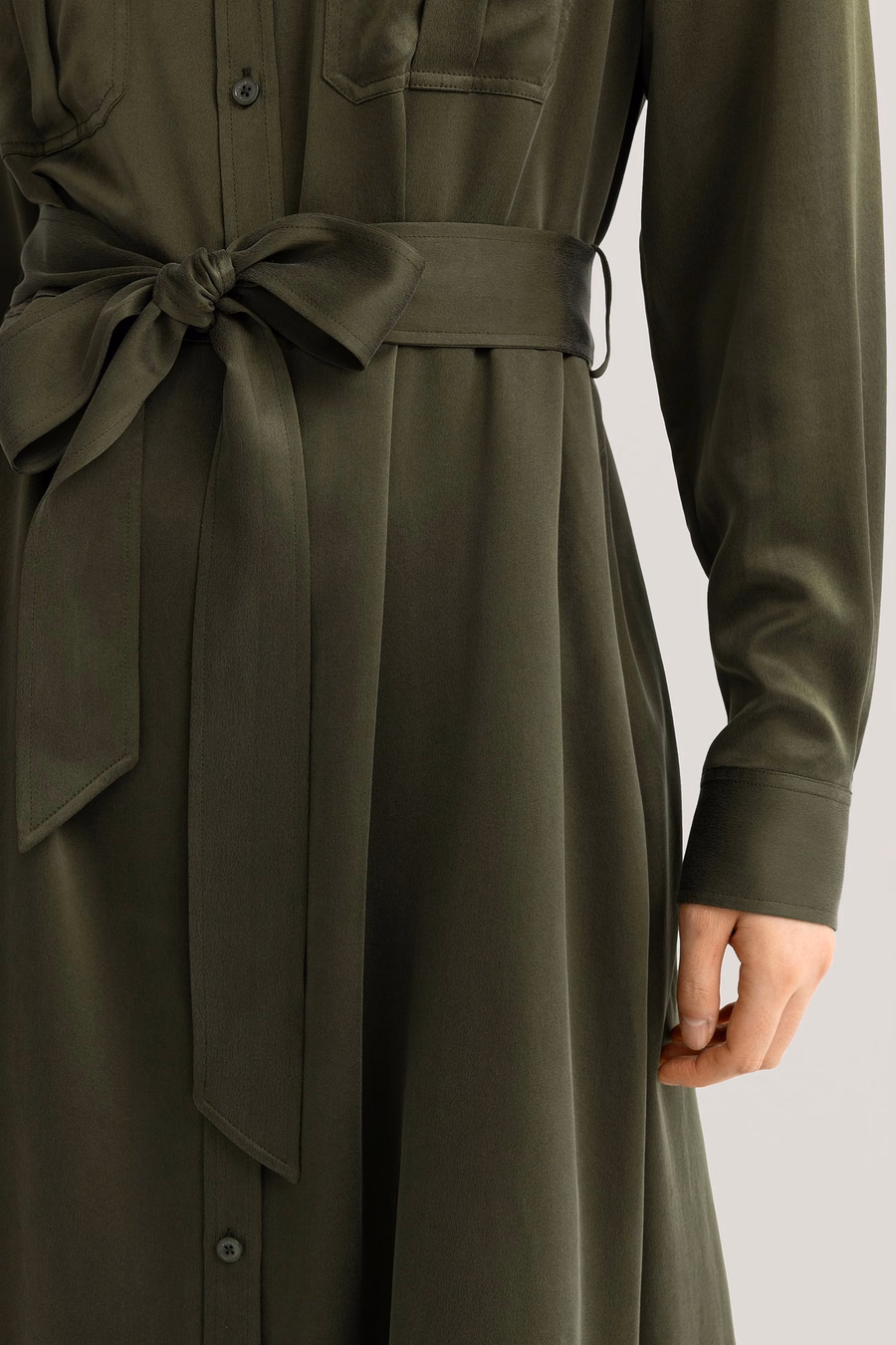 Abito Trench Pocket Lavato SABBIA