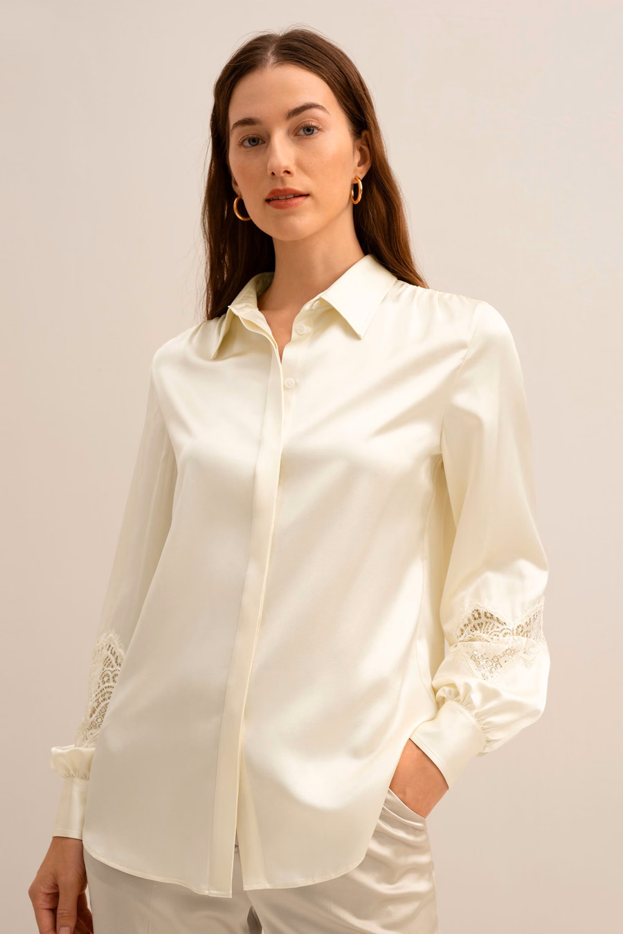 Blusa in pizzo Armeria