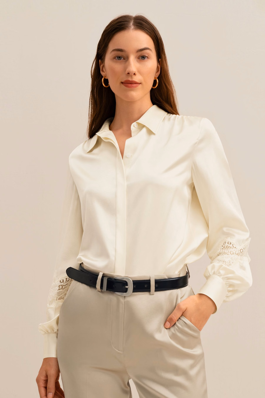 Blusa in pizzo Armeria